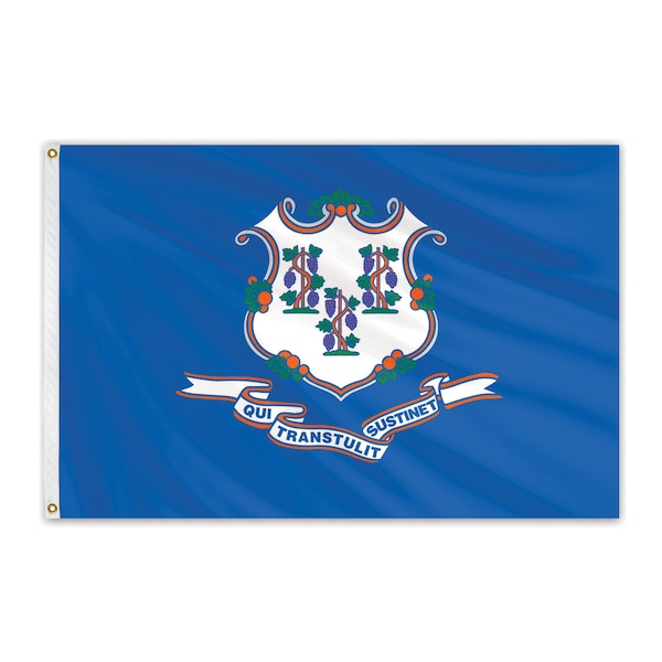 Connecticut Outdoor Poly Max Flag 3'x5'